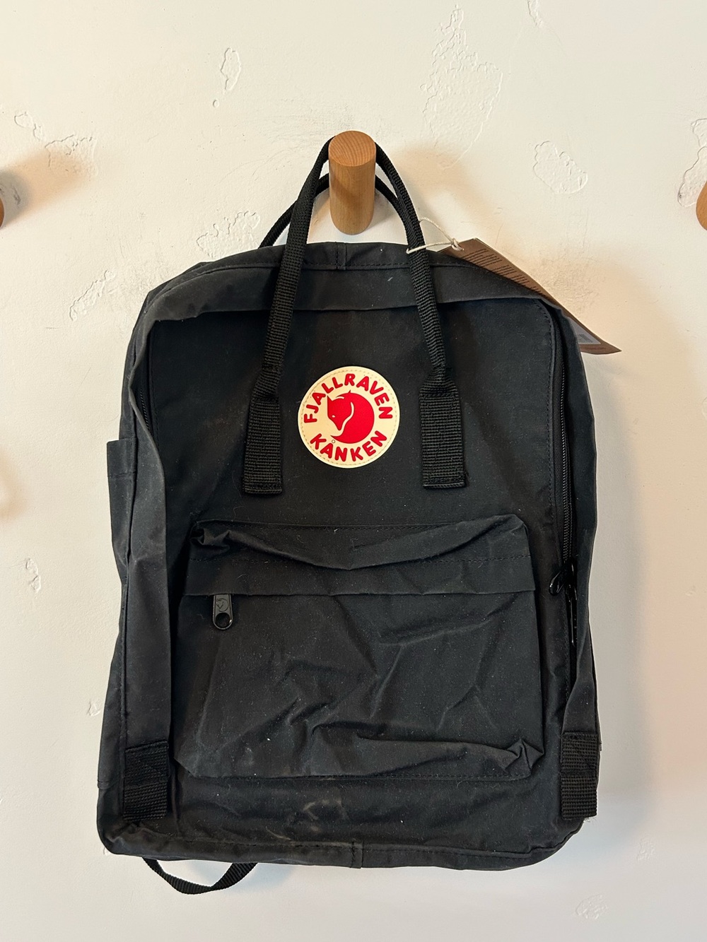 Fjallraven Kanken Classic Kanken Backpack Black 23510 550 One Size NWT